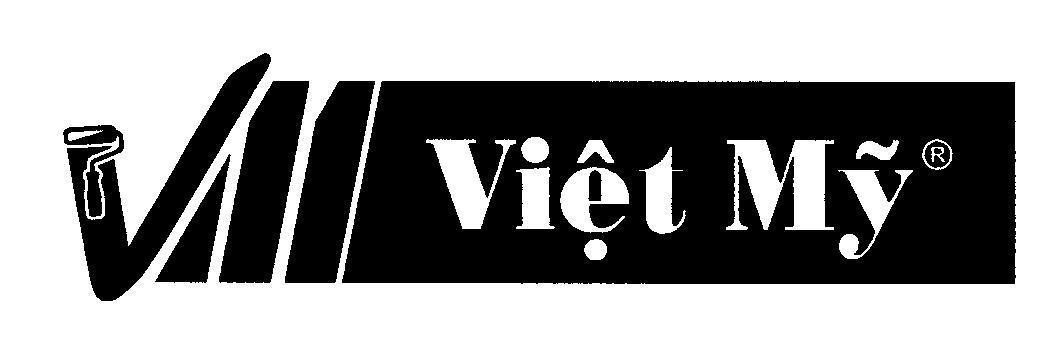 Mẫu nhãn hiệu VM V M Việt Mỹ