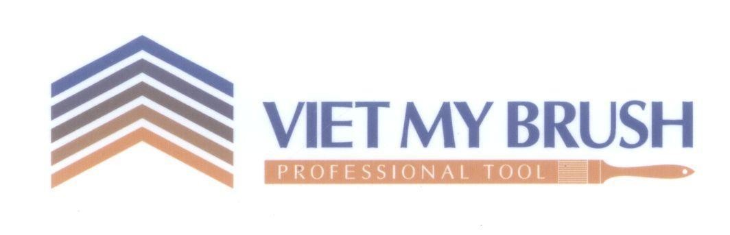 Mẫu nhãn hiệu VIET MY BRUSH PROFESSIONAL TOOL