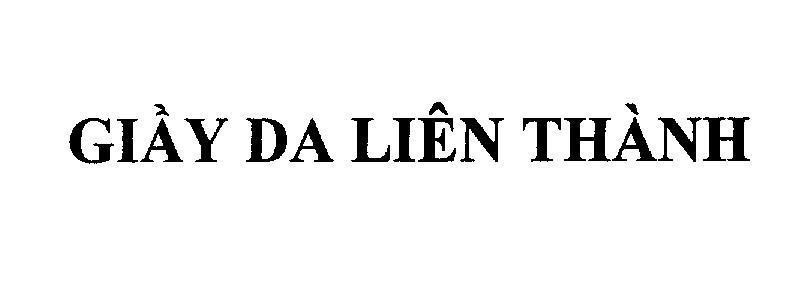 Mẫu nhãn hiệu Giầy Da Liên Thành