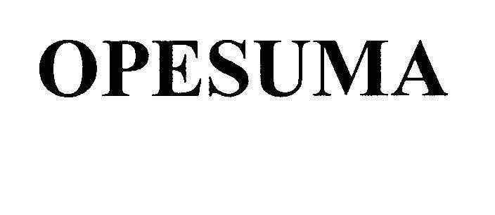 Mẫu nhãn hiệu OPESUMA