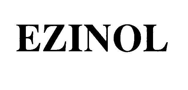 Mẫu nhãn hiệu EZINOL