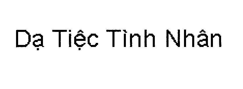Mẫu nhãn hiệu Dạ Tiệc Tình Nhân
