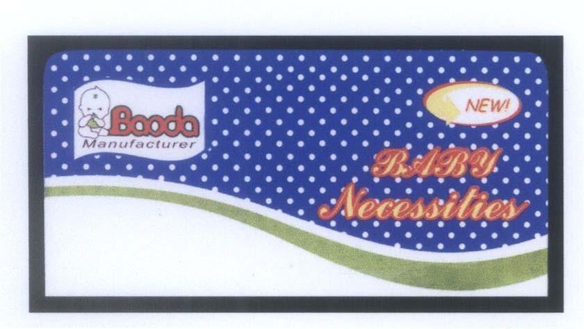 Mẫu nhãn hiệu Baoda Manufacturer NEW BABY NECESSITIES