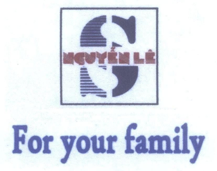 Mẫu nhãn hiệu S Nguyễn Lê For your family