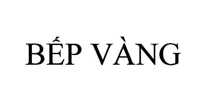 Mẫu nhãn hiệu Bếp Vàng