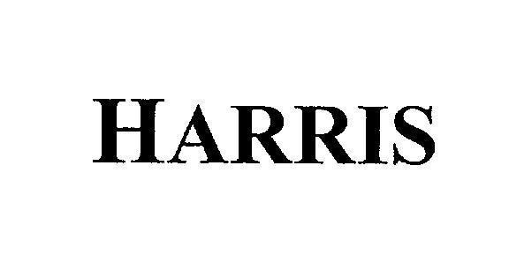 Mẫu nhãn hiệu HARRIS