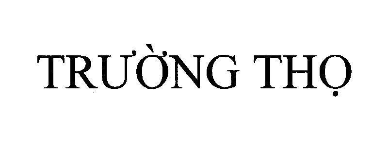 Mẫu nhãn hiệu Trường Thọ