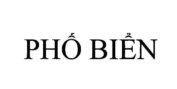 Mẫu nhãn hiệu Phố Biển