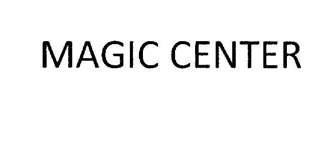 Mẫu nhãn hiệu MAGIC CENTER