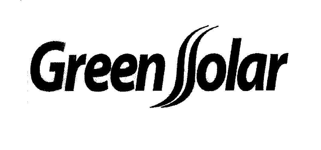 Mẫu nhãn hiệu Green Solar