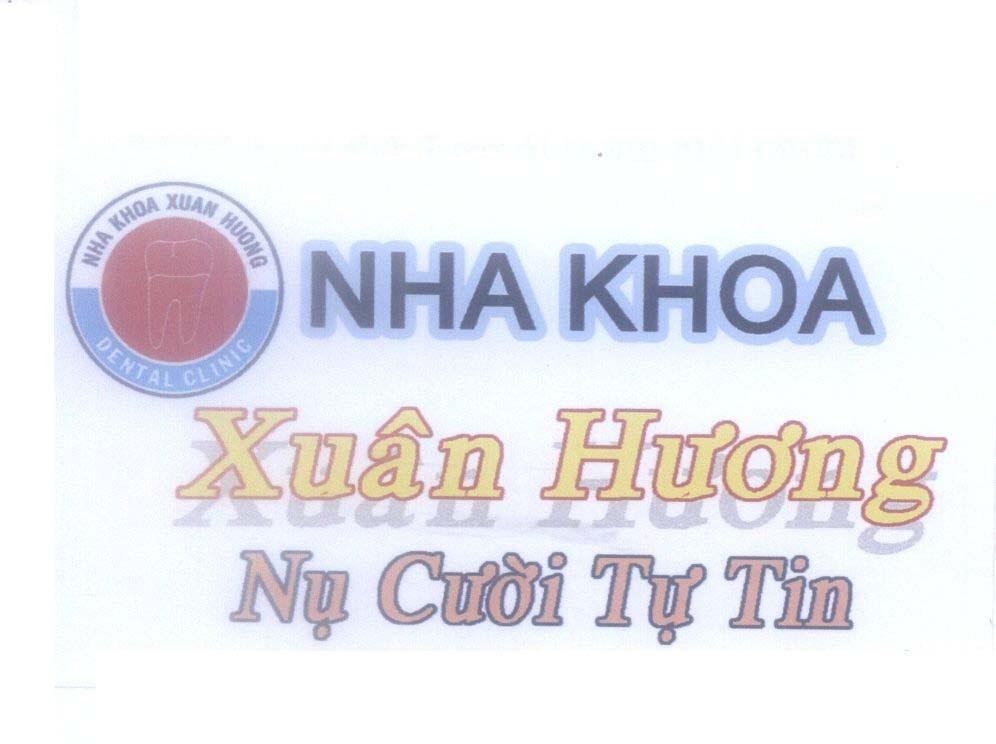 Mẫu nhãn hiệu Nha Khoa Xuân Hương Nụ Cuời Tự Tin DENTAL CLINIC