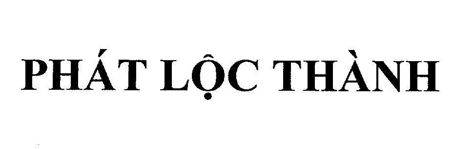 Mẫu nhãn hiệu Phát Lộc Thành