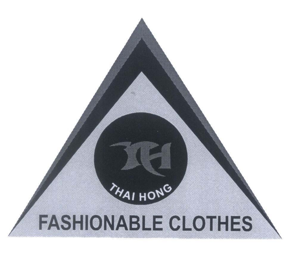 Mẫu nhãn hiệu TH THAI HONG FASHIONABLE CLOTHES