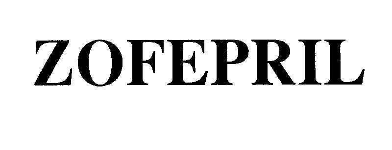 Mẫu nhãn hiệu ZOFEPRIL