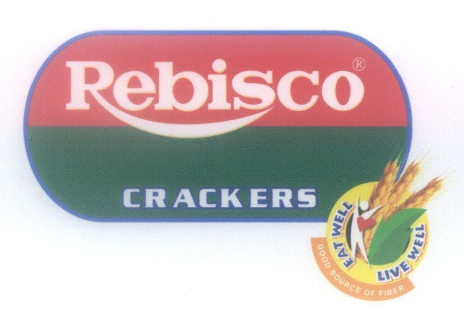 Mẫu nhãn hiệu Rebisco CRACKERS EAT WELL LIVE WELL GOOD SOURCE OF FIBER