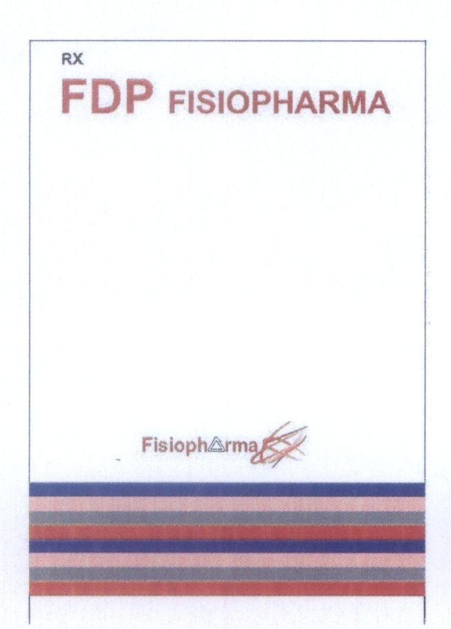 Mẫu nhãn hiệu FDP FISIOPHARMA RX