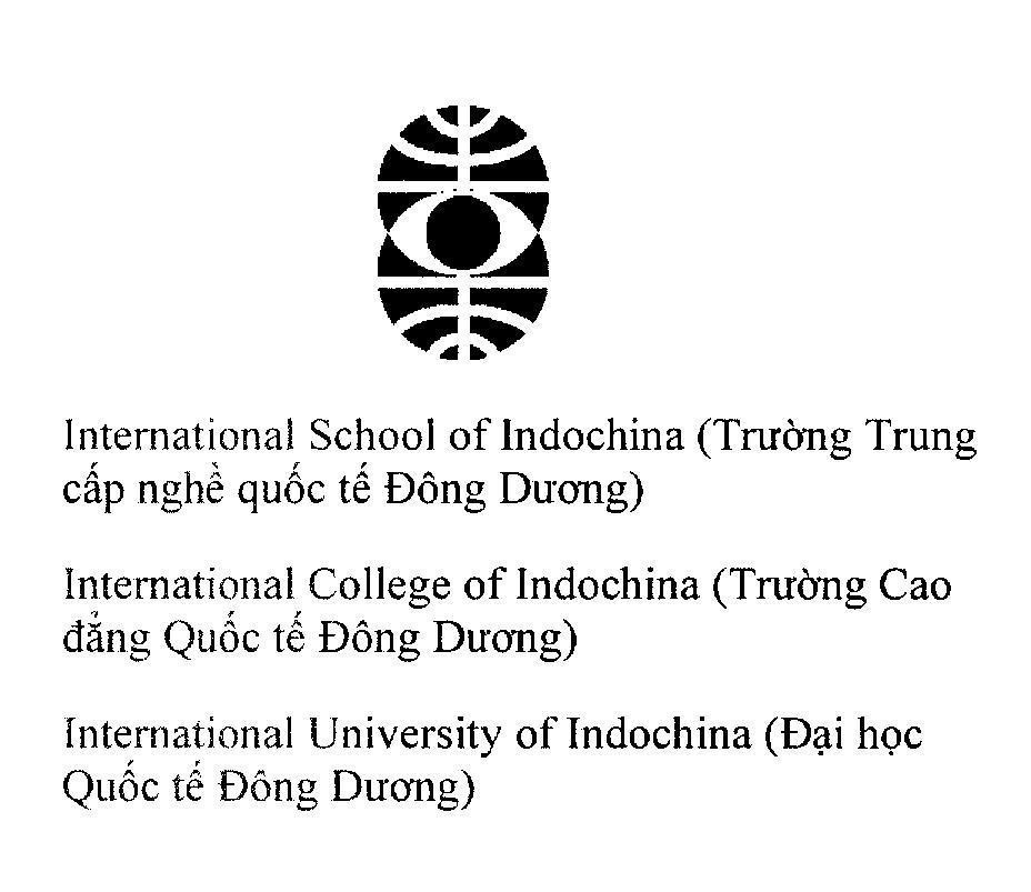 Mẫu nhãn hiệu International School of Indochina (Trường Trung cấp nghề quốc tế Đông Dương) International College of Indochina