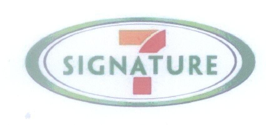 Mẫu nhãn hiệu 7 SIGNATURE