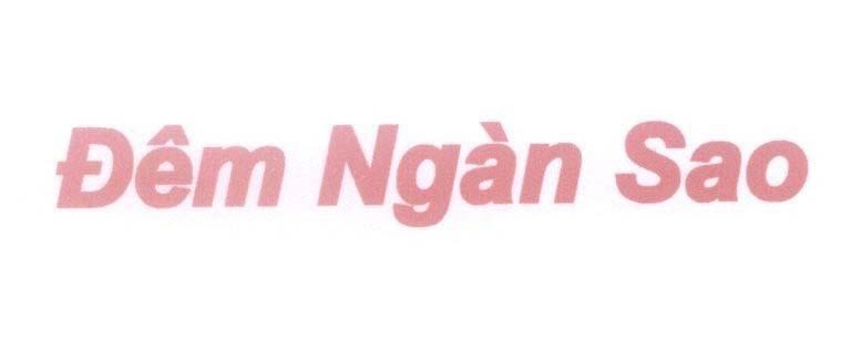 Mẫu nhãn hiệu Đêm Ngàn Sao