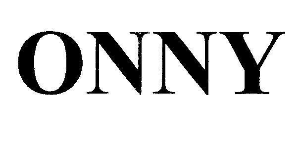 Mẫu nhãn hiệu ONNY