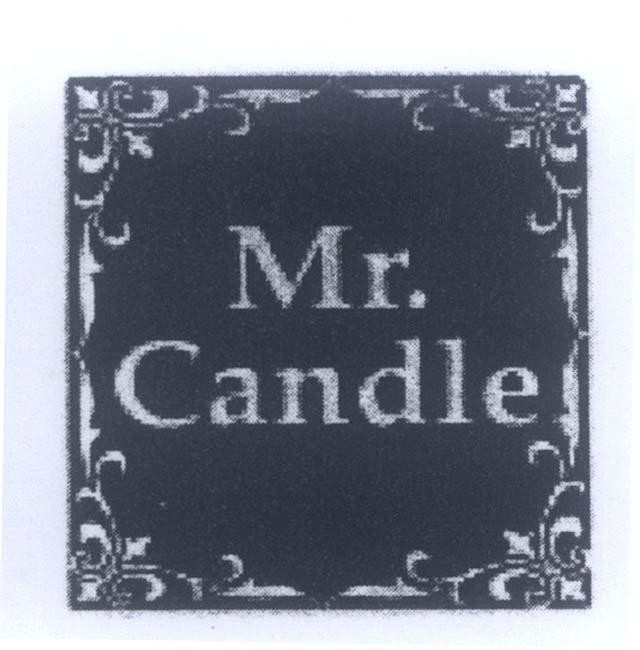 Mẫu nhãn hiệu Mr. Candle