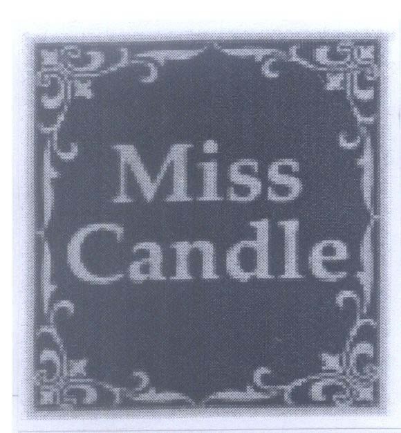 Mẫu nhãn hiệu Miss Candle
