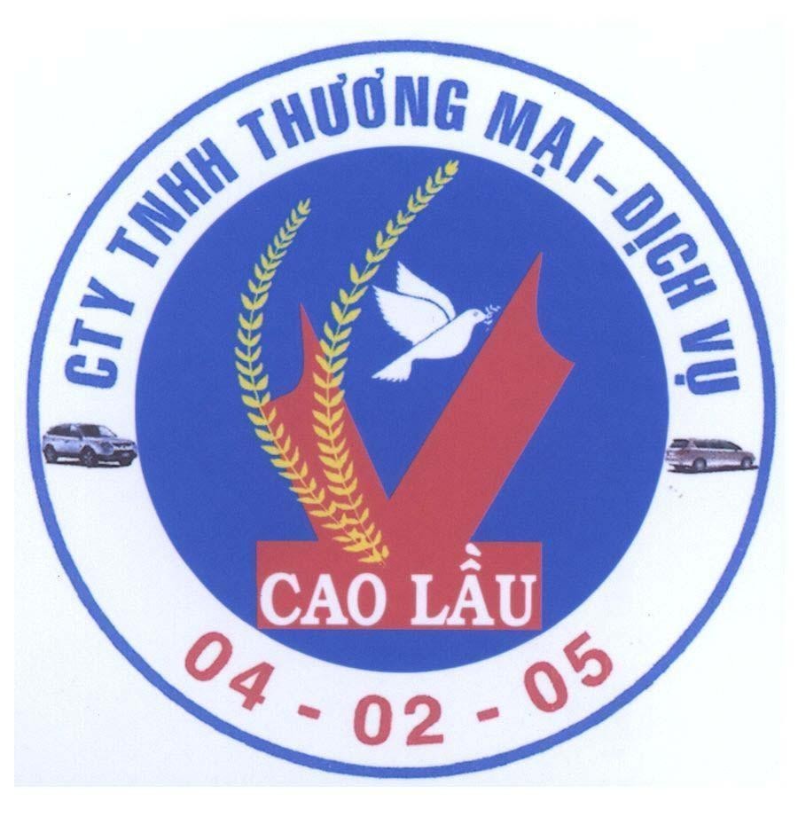 Mẫu nhãn hiệu V Cao Lầu 04 - 02 - 05 CTY TNHH Thương Mại - Dịch Vụ