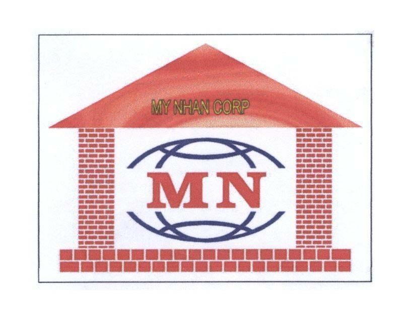Mẫu nhãn hiệu MN MY NHAN CORP