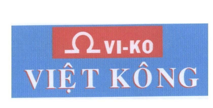 Mẫu nhãn hiệu VI - KO Việt Kông
