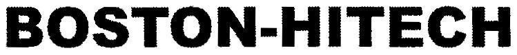 Mẫu nhãn hiệu BOSTON-HITECH
