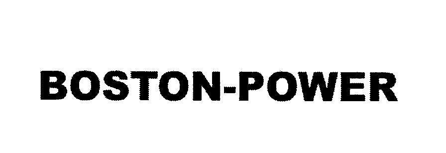 Mẫu nhãn hiệu BOSTON - POWER