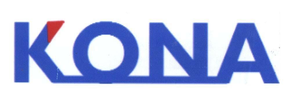 Mẫu nhãn hiệu KONA