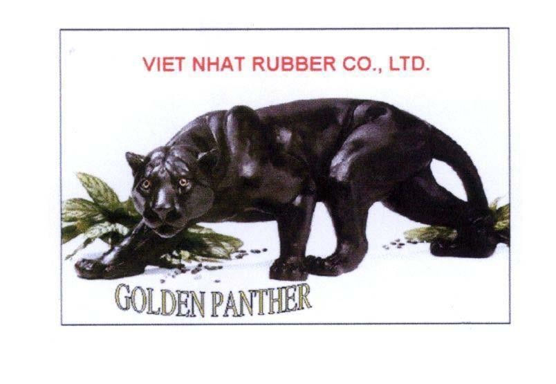 Mẫu nhãn hiệu VIET NHAT RUBBER CO., LTD GOLDEN PANTHER