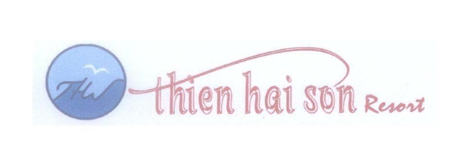 Mẫu nhãn hiệu THS thien hai son Resort