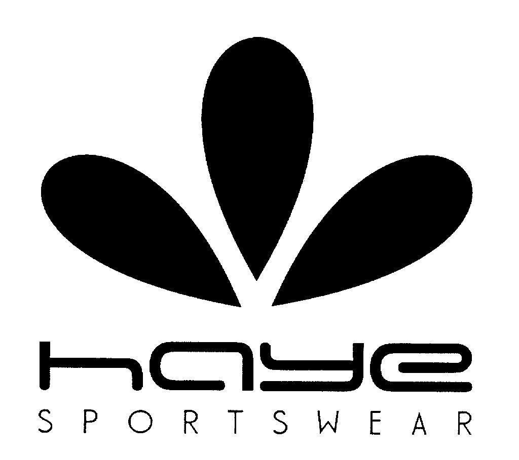 Mẫu nhãn hiệu Haye SPORTSWEAR