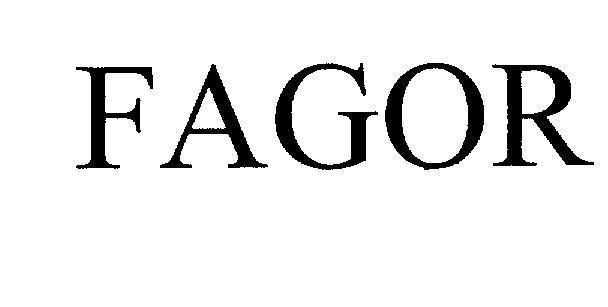 Mẫu nhãn hiệu FAGOR