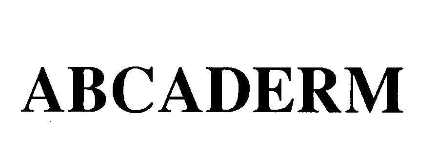 Mẫu nhãn hiệu ABCADERM