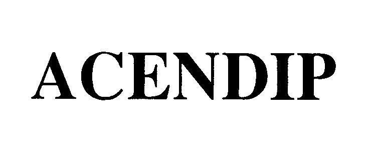 Mẫu nhãn hiệu ACENDIP