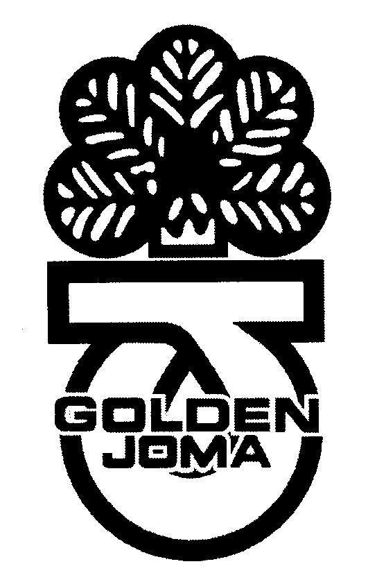 Mẫu nhãn hiệu GOLDEN JOMA J