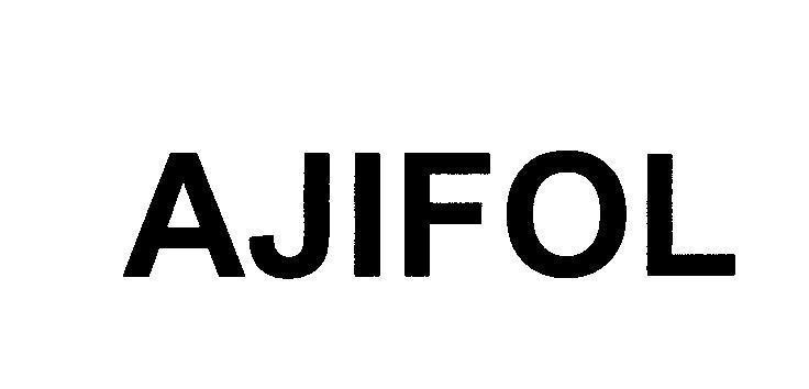 Mẫu nhãn hiệu AJIFOL