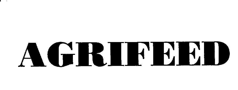 Mẫu nhãn hiệu AGRIFEED