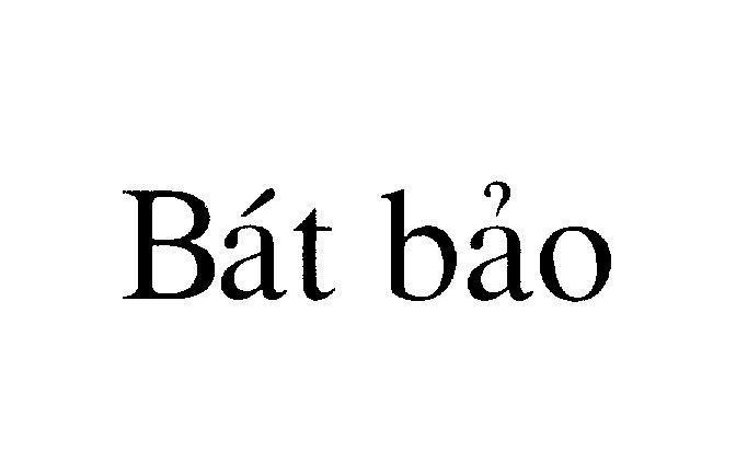 Mẫu nhãn hiệu Bát Bảo