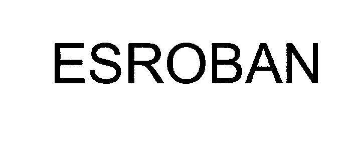 Mẫu nhãn hiệu ESROBAN