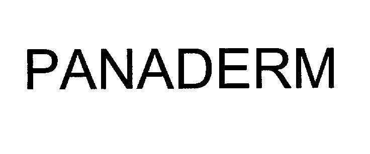 Mẫu nhãn hiệu PANADERM