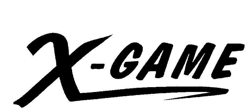 Mẫu nhãn hiệu X-GAME