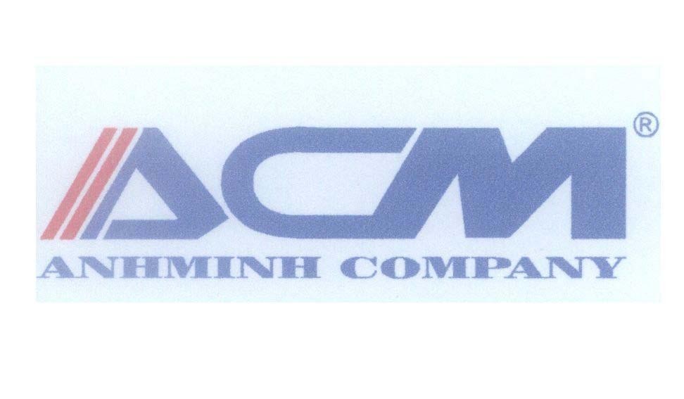 Mẫu nhãn hiệu ACM ANHMINH COMPANY