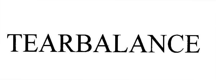 Mẫu nhãn hiệu TEARBALANCE