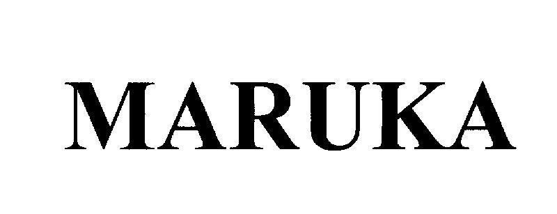 Mẫu nhãn hiệu MARUKA