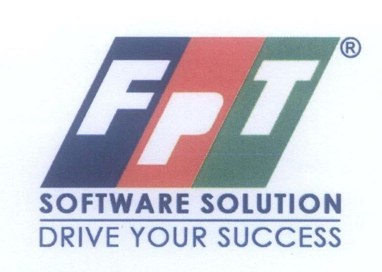 Mẫu nhãn hiệu FPT SOFTWARE SOLUTION DRIVE YOUR SUCCESS