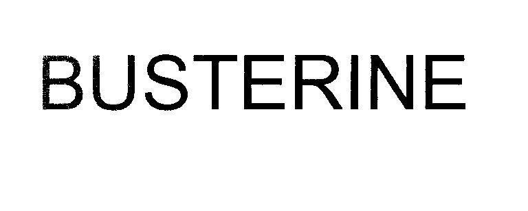 Mẫu nhãn hiệu BUSTERINE